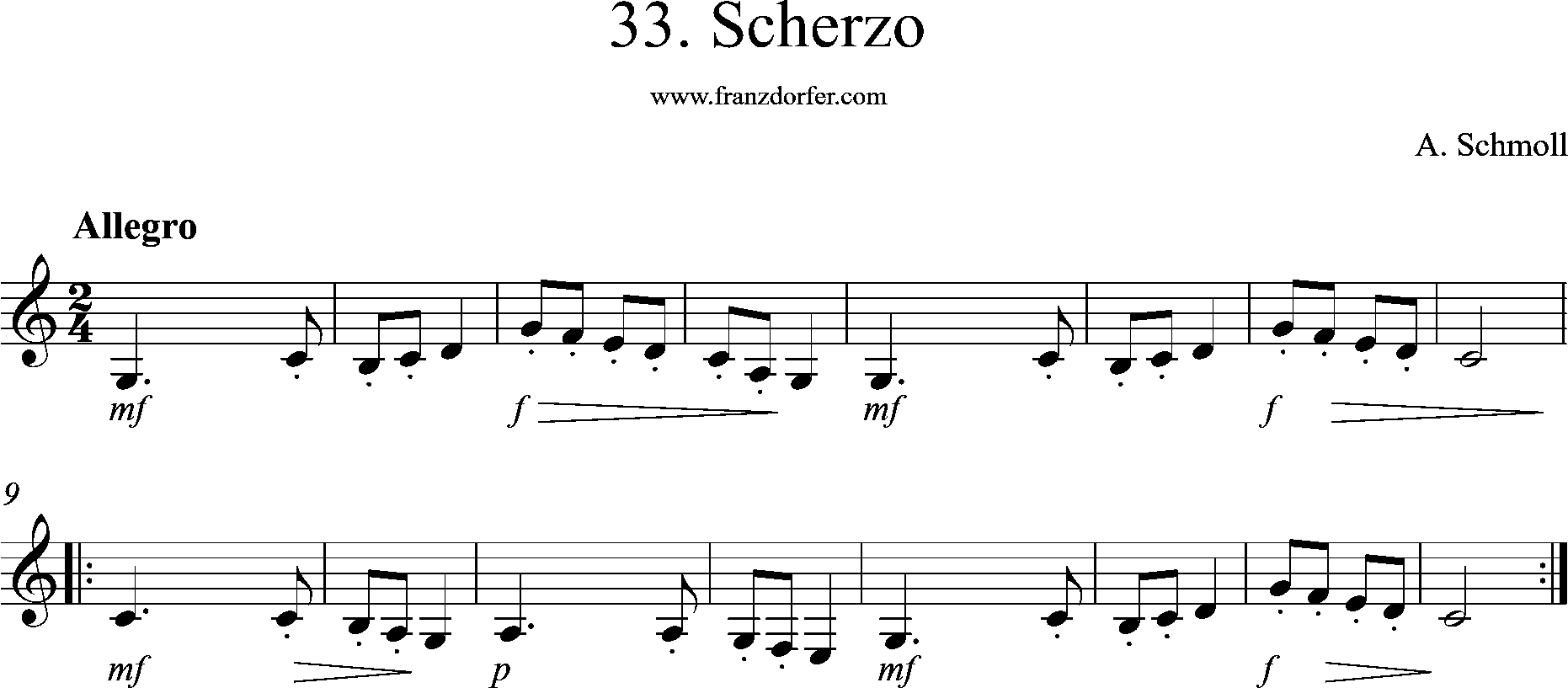 scherzo, C-Low